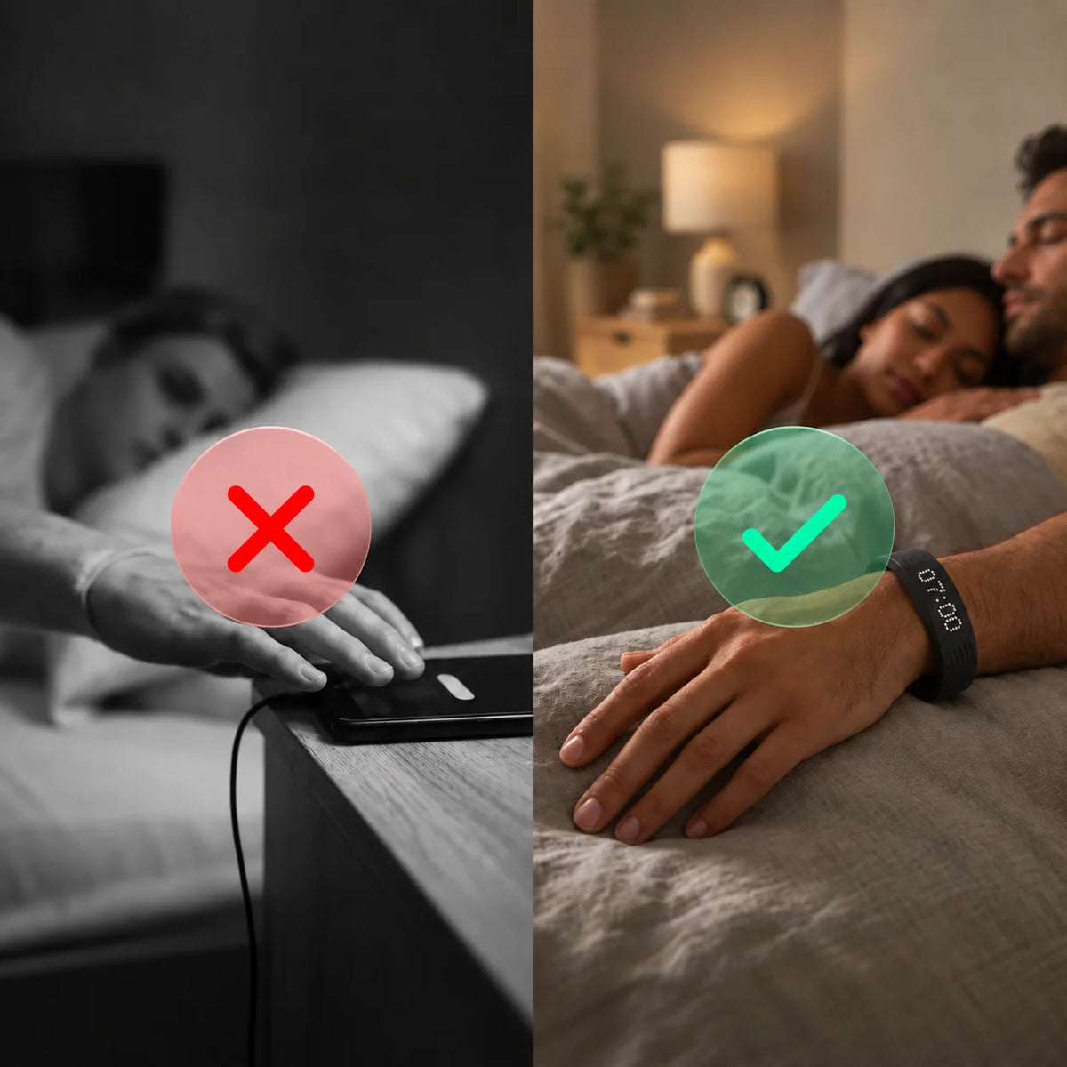 Vibrationsalarm för handleden