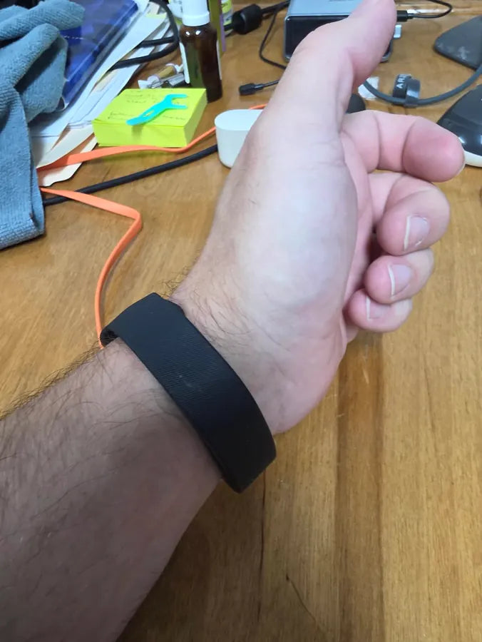 Kundbild av WADES vibrationsalarm